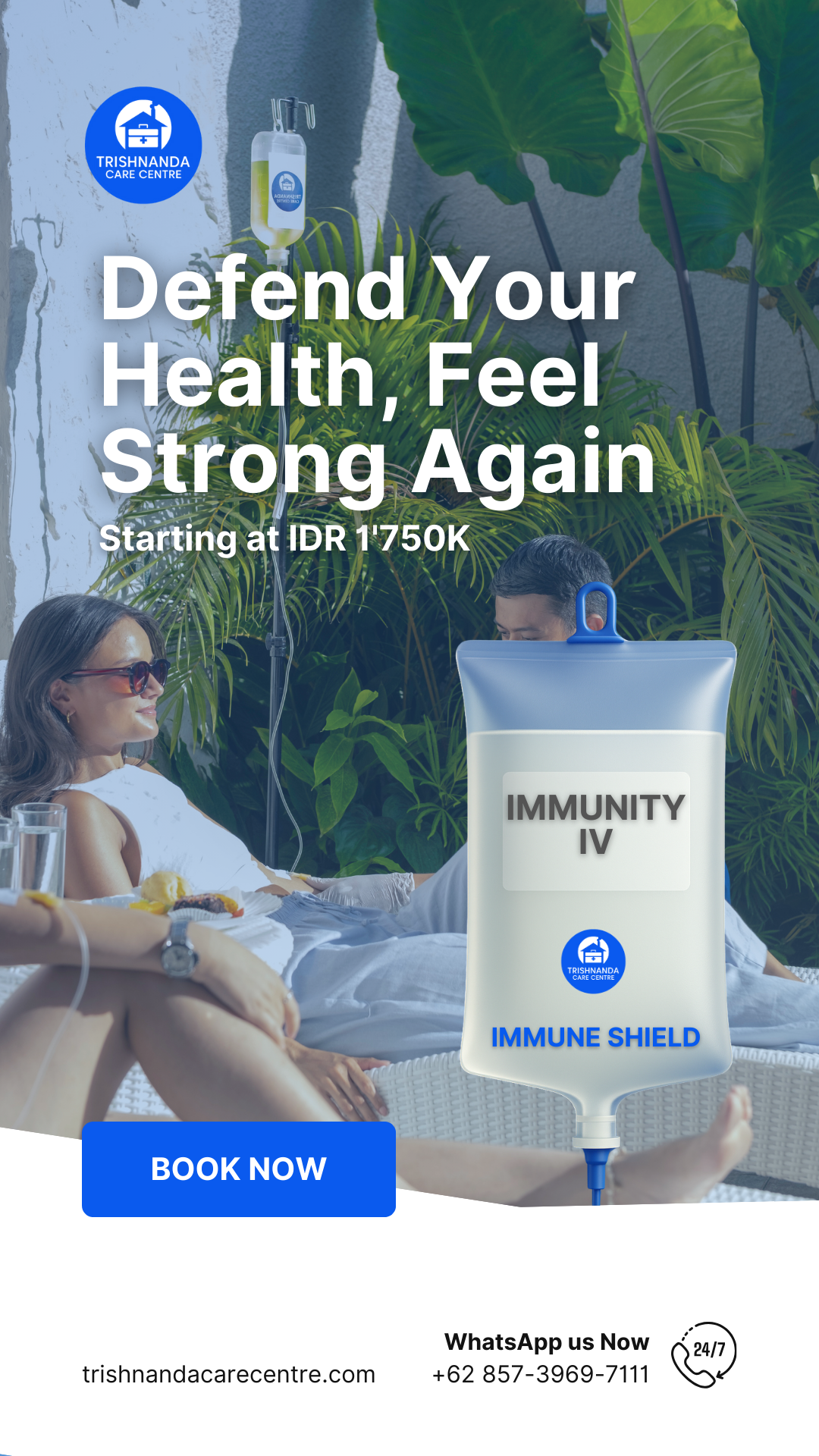Immunity IV therapy in Bali