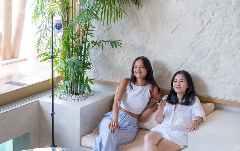 Glow & Hydration IV Therapy at Villa in Bali
